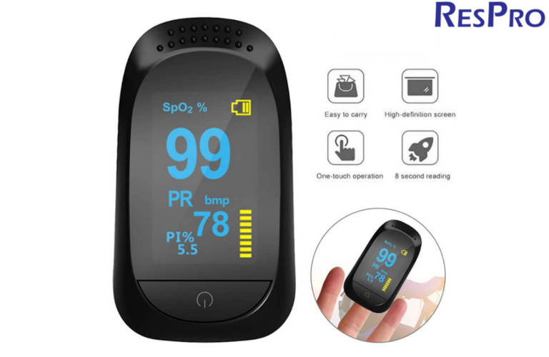 Respro AB69 Pulse Oximeter with Beep Sound